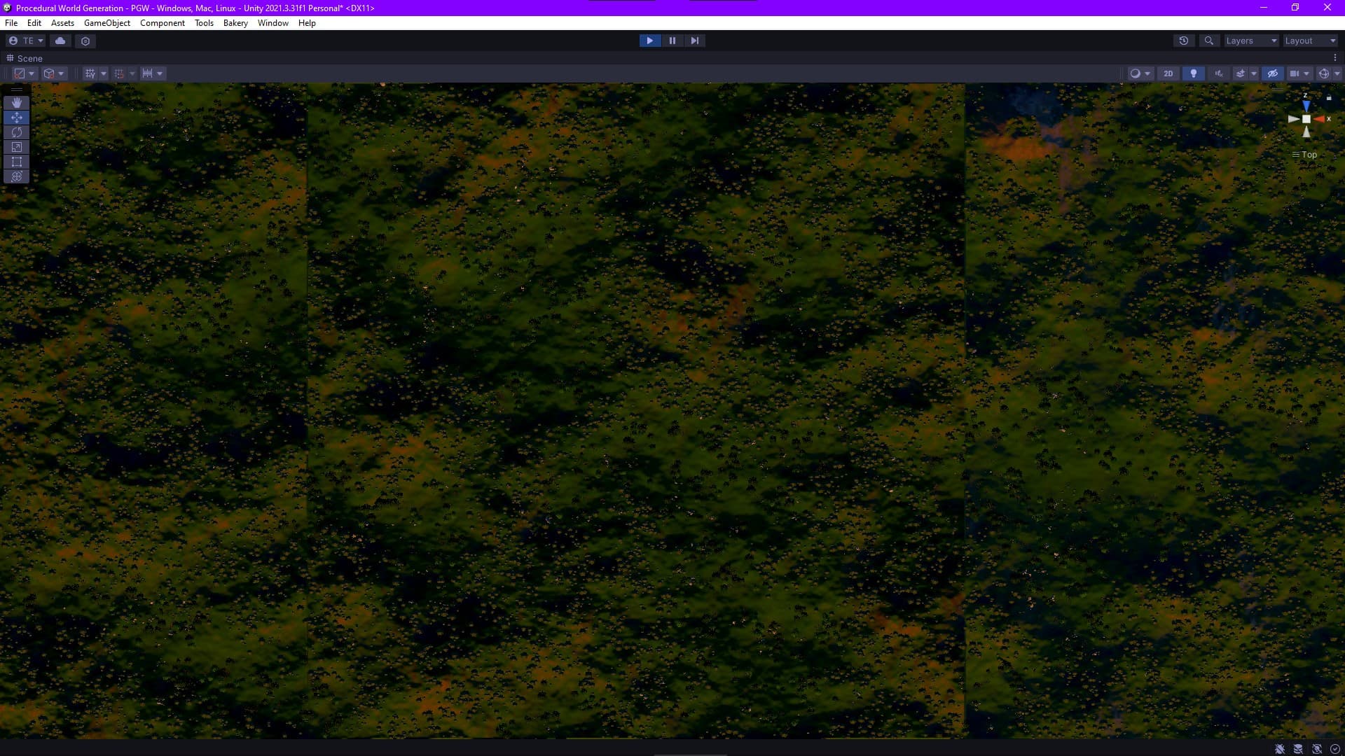 Chunk boundary streaming during continuous player traversal.